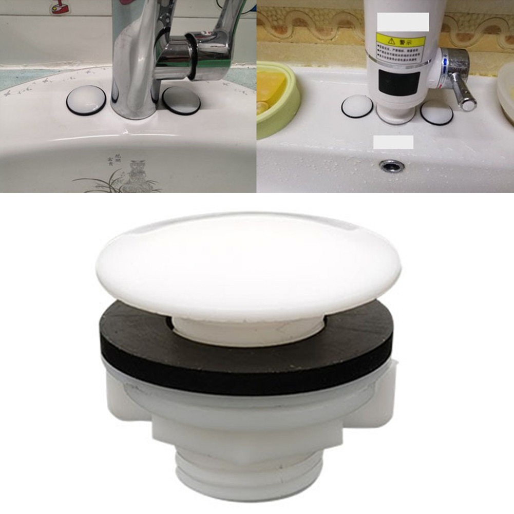 Convenient Kitchen Sink Faucet Hole Cover Reliable Rubber and Plastic Stopper