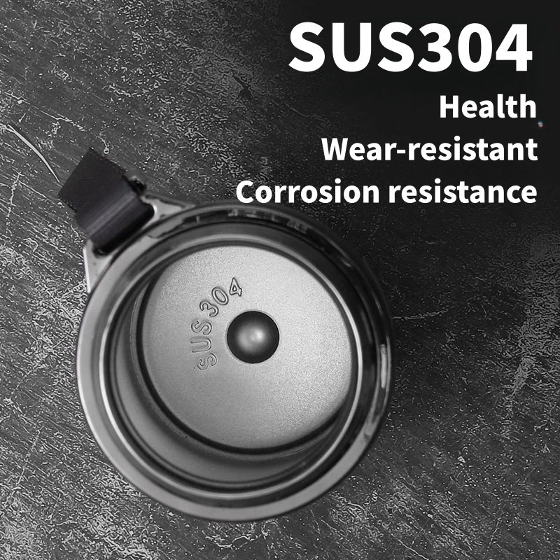 LED Temperature Display Thermos Bottle Stainless Steel Vacuum Flask Portable