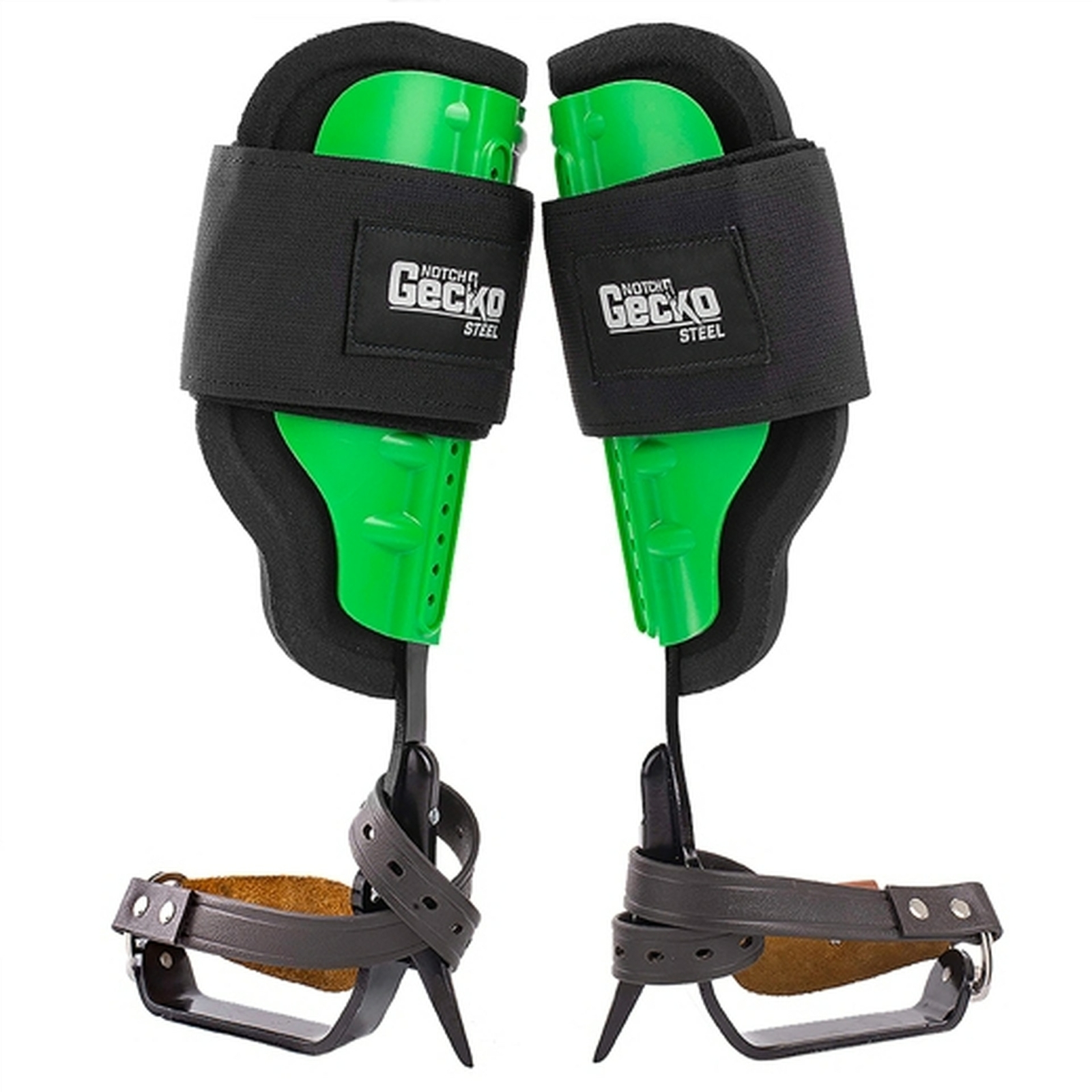 NOTCH GECKO STEEL TREE CLIMBING SPIKE SET 41150 – OPEN BOX