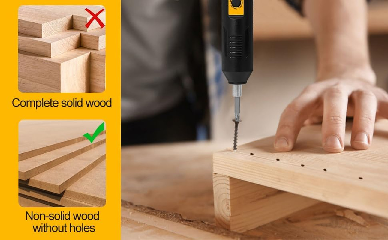 Cordless Screwdriver Rechargeable – Compact Battery Operated Electric Screw Driv