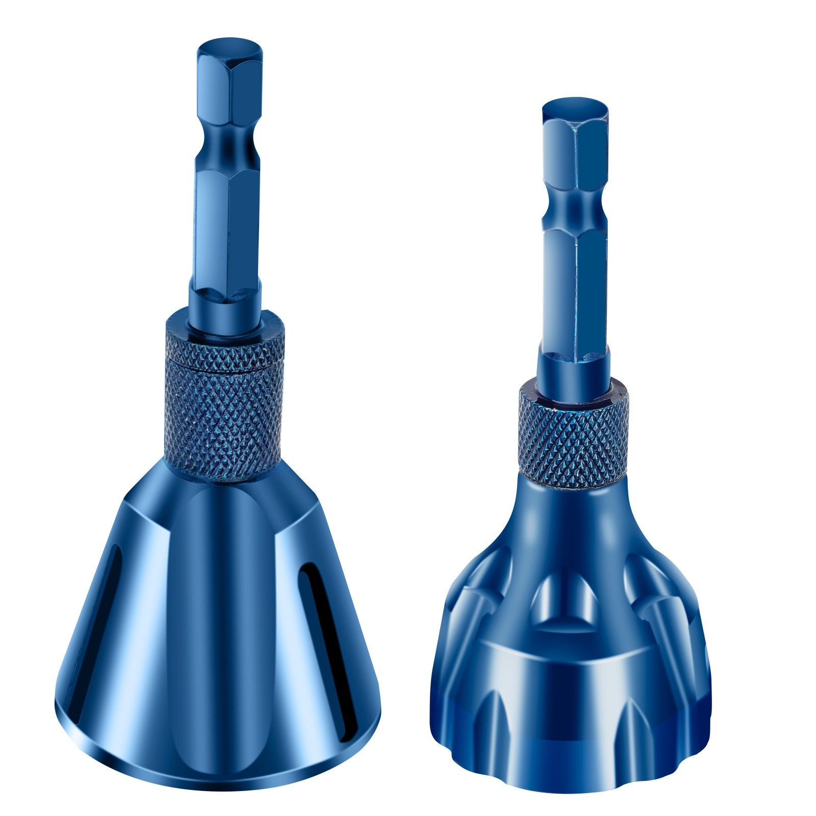 Deburring External Chamfer Tool 1/4” Hex Shank Remove Burr From Bolts Nuts