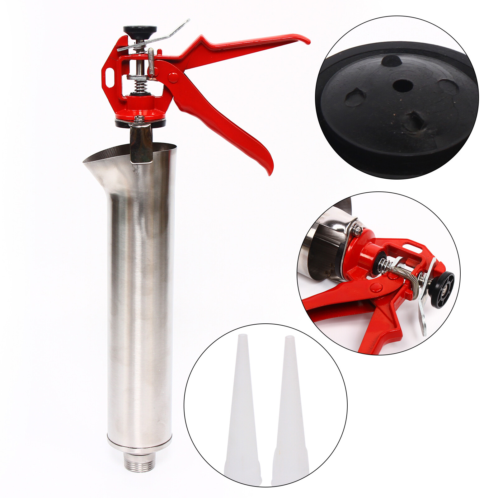 Grouting Mortar Sprayer Applicator Grout Tool Caulking Gun Cement Lime Pump