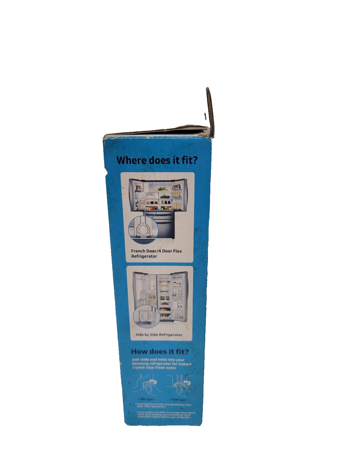OEM Genuine Samsung DA29-00020B Water Filter, 1 Pack, UPC 036725569768
