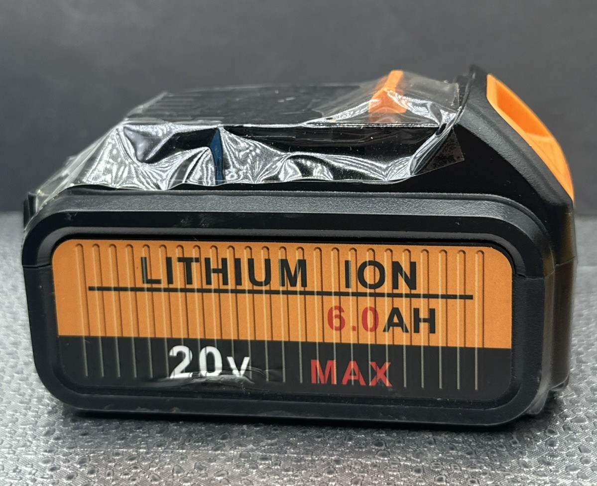 new Dewalt 20V Max XR 6AH Lithium Ion Battery DCB206-2 DCB205