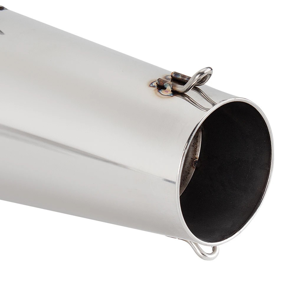 Universal Motorcycle Exhaust System Carbon Tip Muffler Interface for for Brock