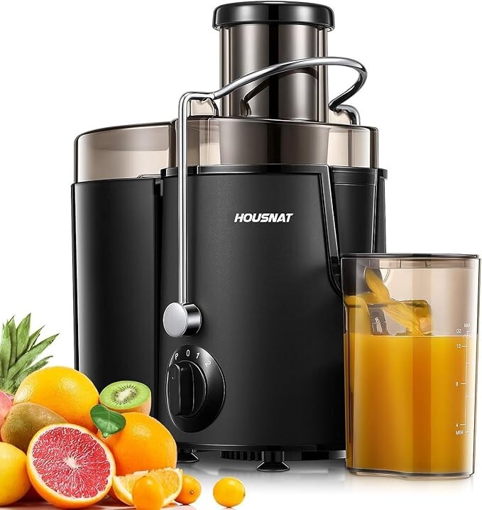 HOUSNAT Whole Fruit and Vegetables with 3-Speed Setting, Upgraded Version
