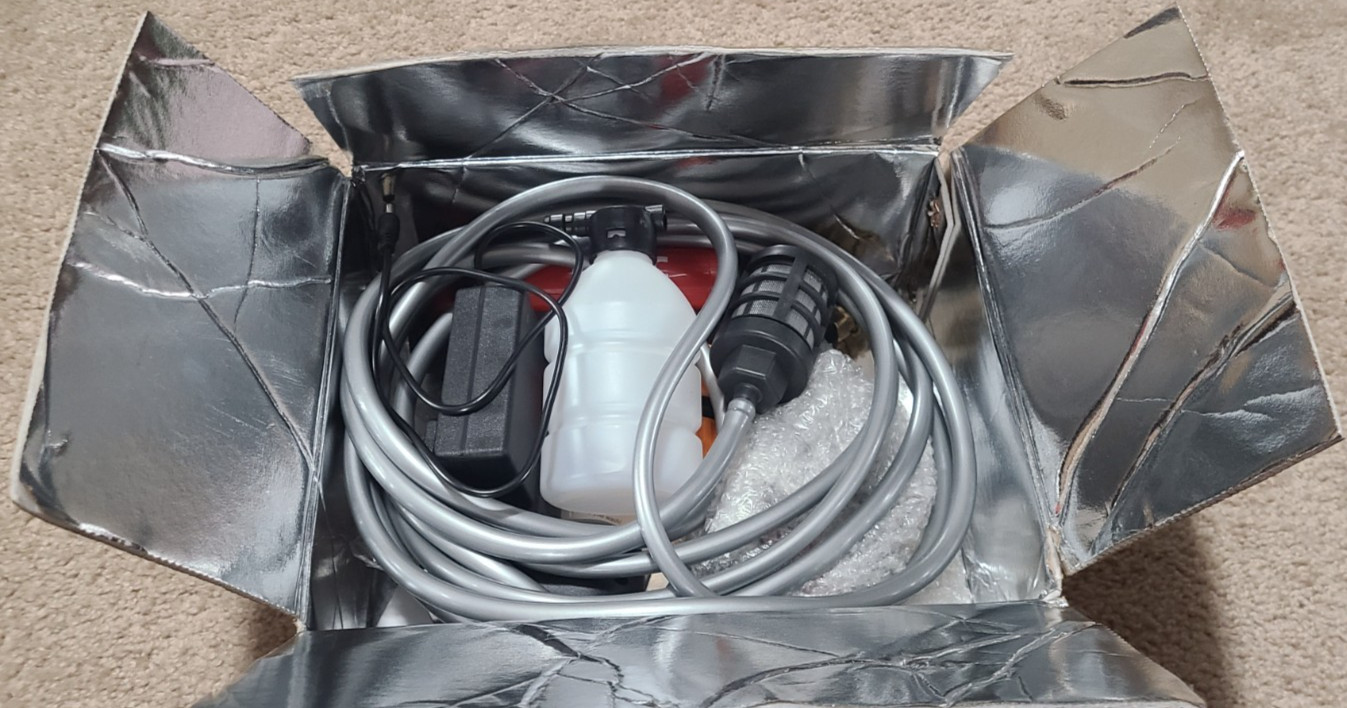 EAFC – Rechargeable Battery – Power Washer – With All Accessories
