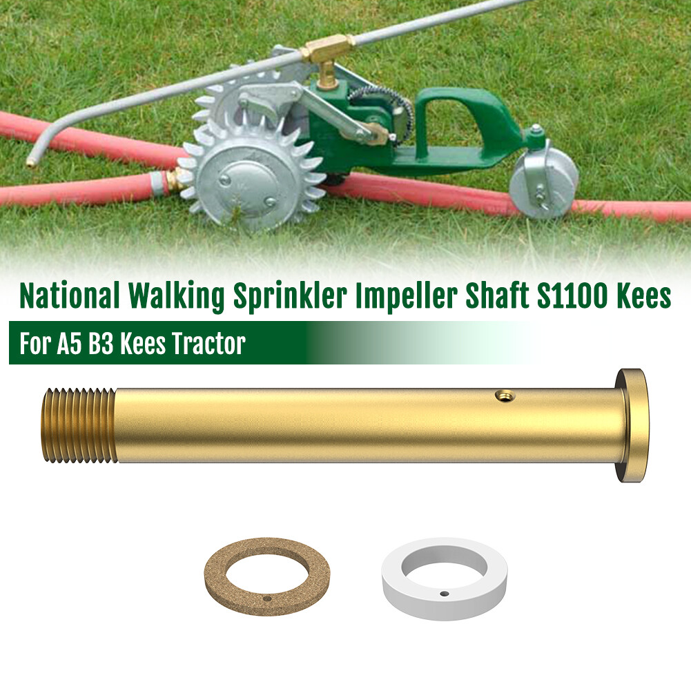 National Walking Sprinkler Impeller Shaft S1100 w/ Bearing,Gasket for Kees A5 B3