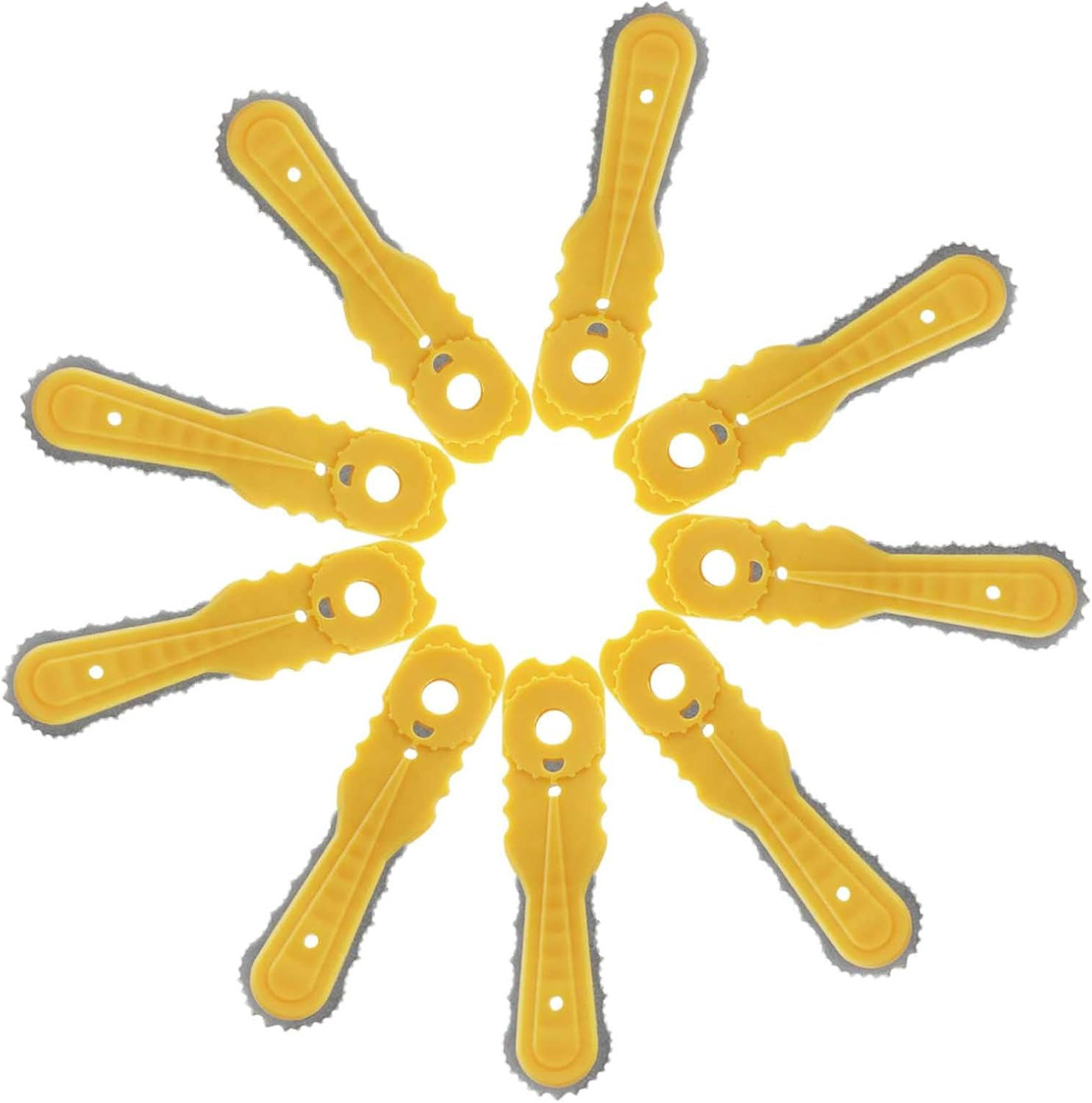 Brush Cutter Replacement Blades Set for Weed Trimmer, Compatible with Weed Warri