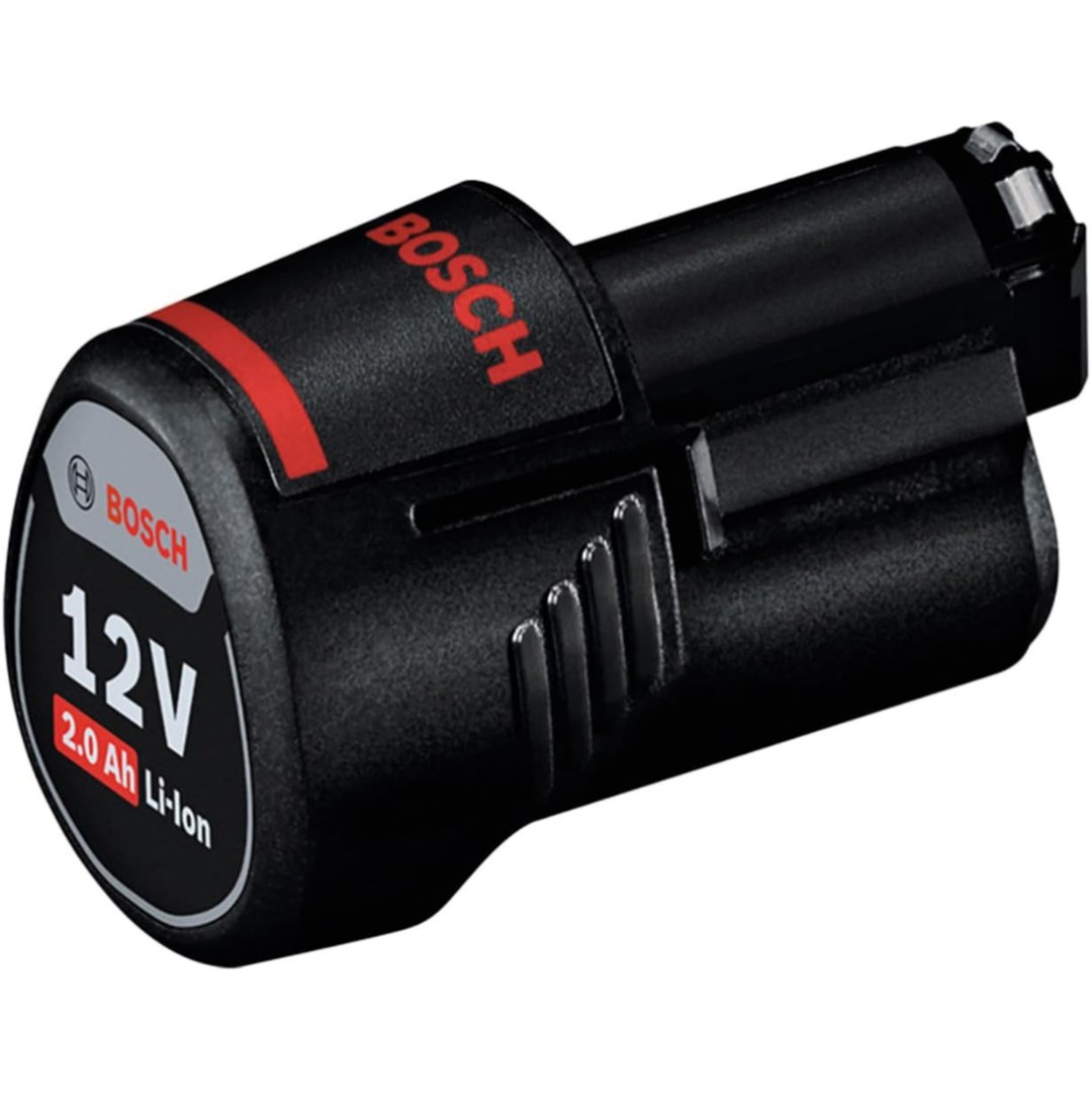 BOSCH GBA 12 V 2.0 Ah O-B Professional Battery | Li-ion Battery Technology |…
