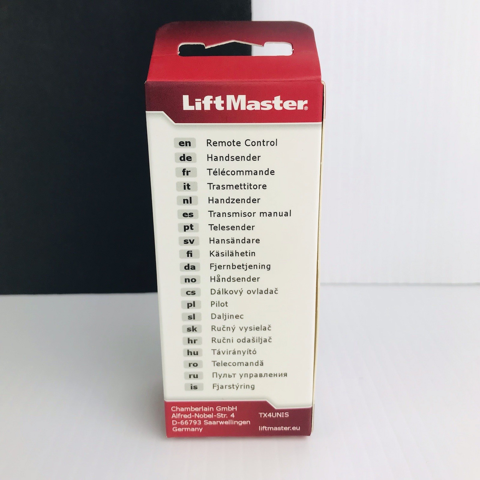 LiftMaster TX4UNI Universal Remote Control 4 Button 433 MHz