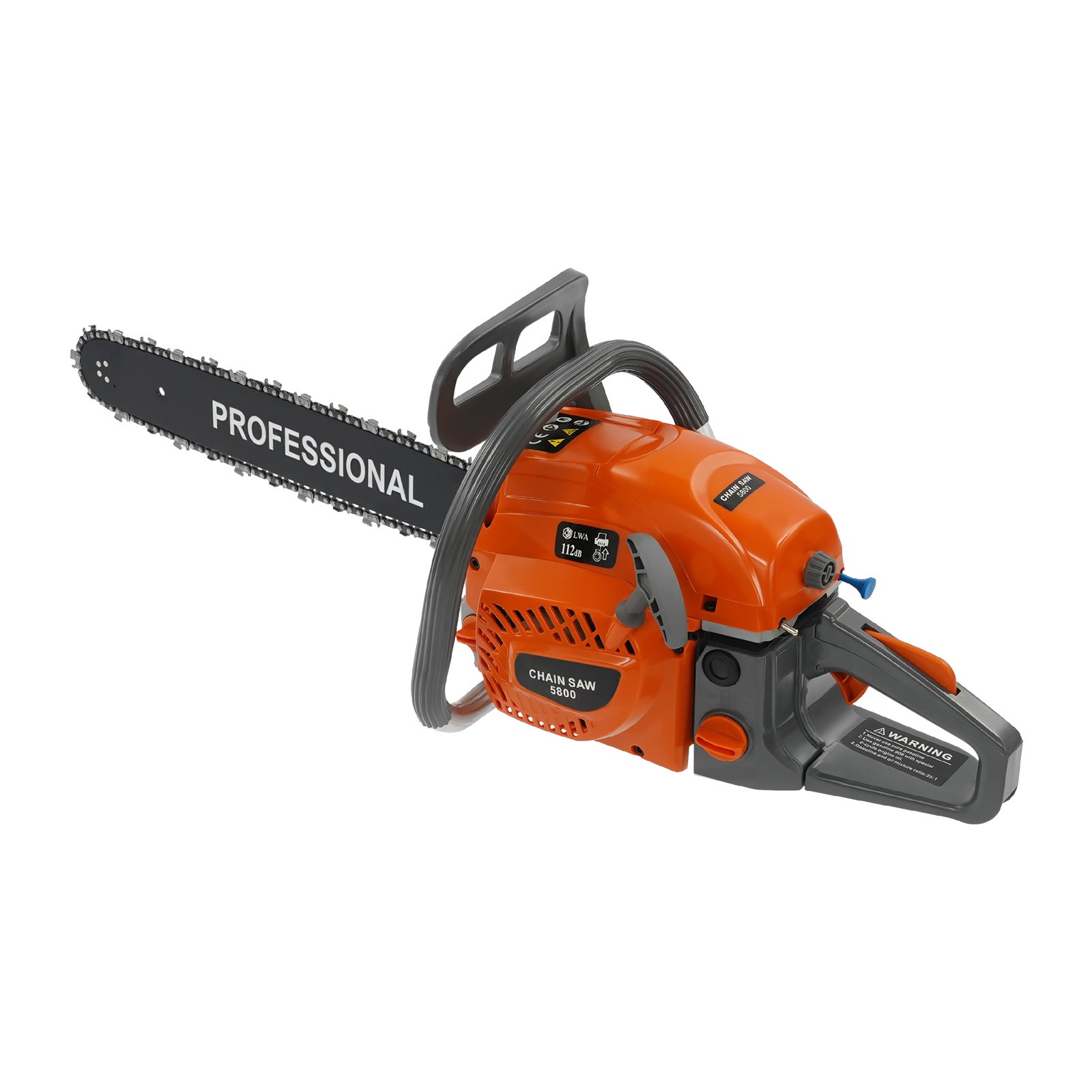 58CC 20″ Gasoline Chainsaw Powered Wood Cutting Engine 2-Stroke Gas Chain Saw