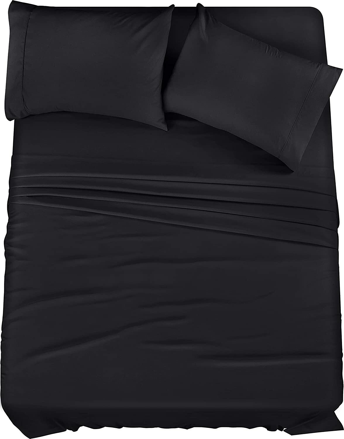 Soft Brushed Microfiber 4 Piece Bed Sheet Set with Pillow Cases Utopia Bedding