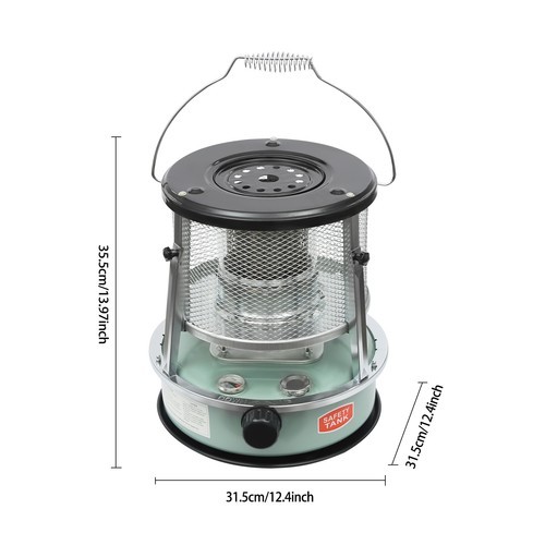 4.6L Kerosene Heater,Kerosene Heaters for Indoor Use,Portable Heater for Camping