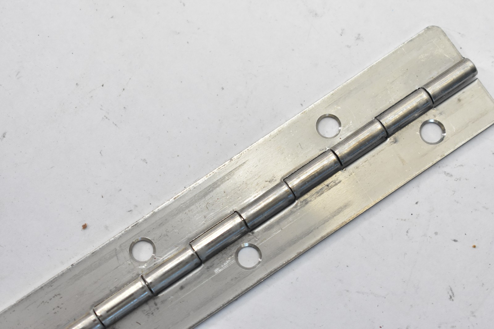 Stainless Steel Piano Hinge 1″ x 10″ L Leaf Replacement Access Door Hood Tool