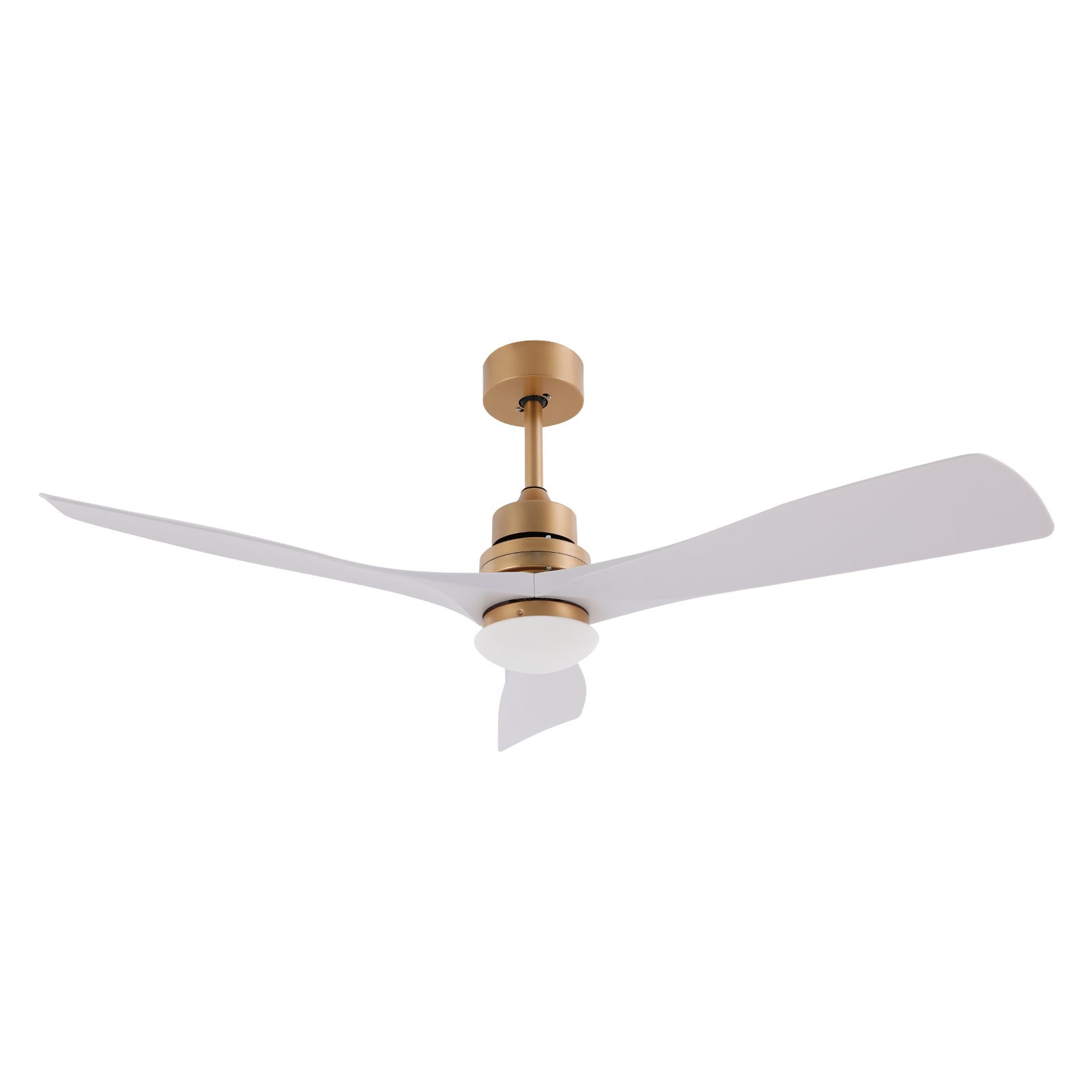 Modern Ceiling Fan Light Quiet 30dB 6 Speed 1/2/4/8H Timer LED with Remote