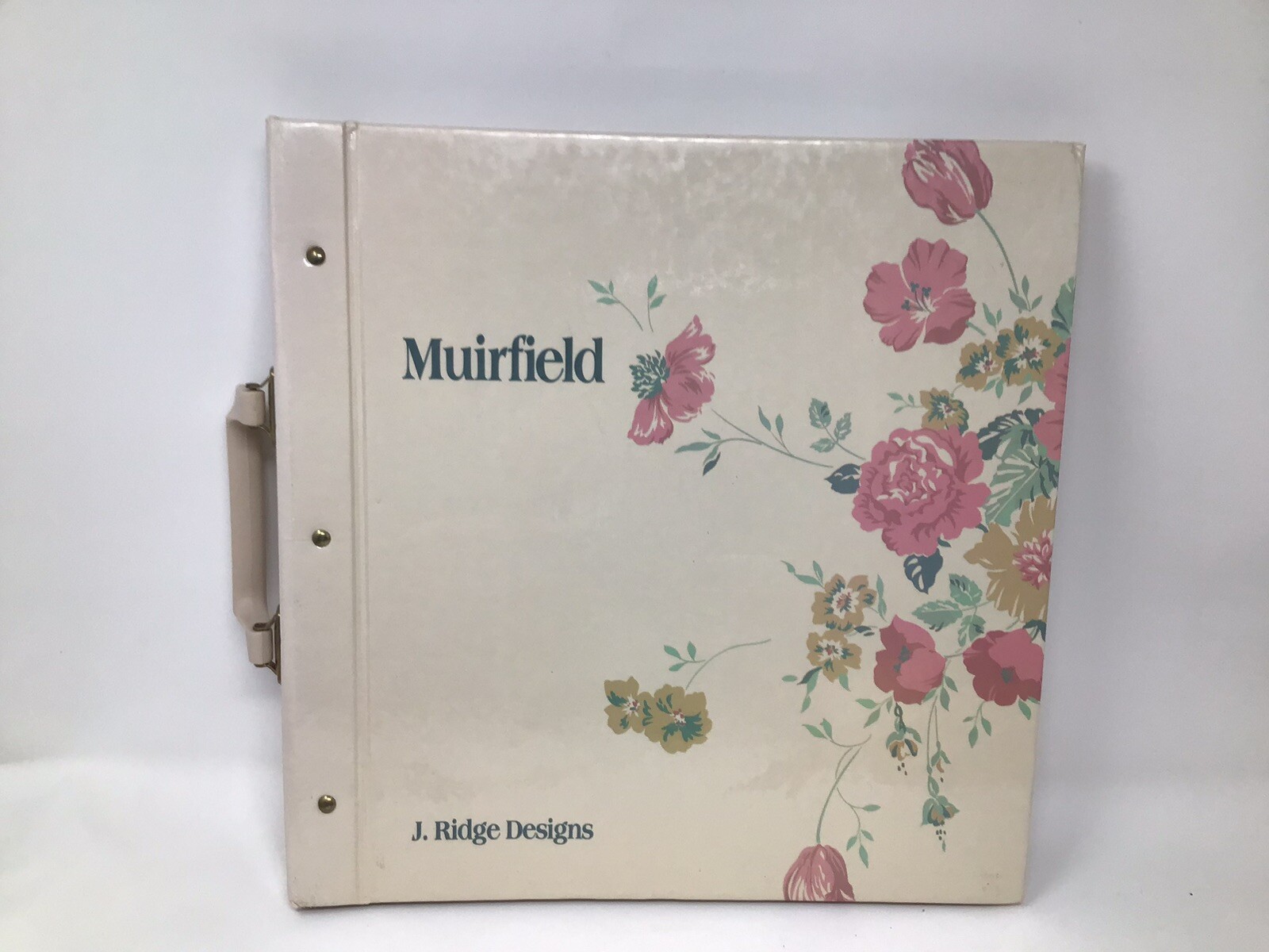 1990s Vintage Wallpaper Sample Muirfield J Ridge Designs Sheridan Stripe 2064