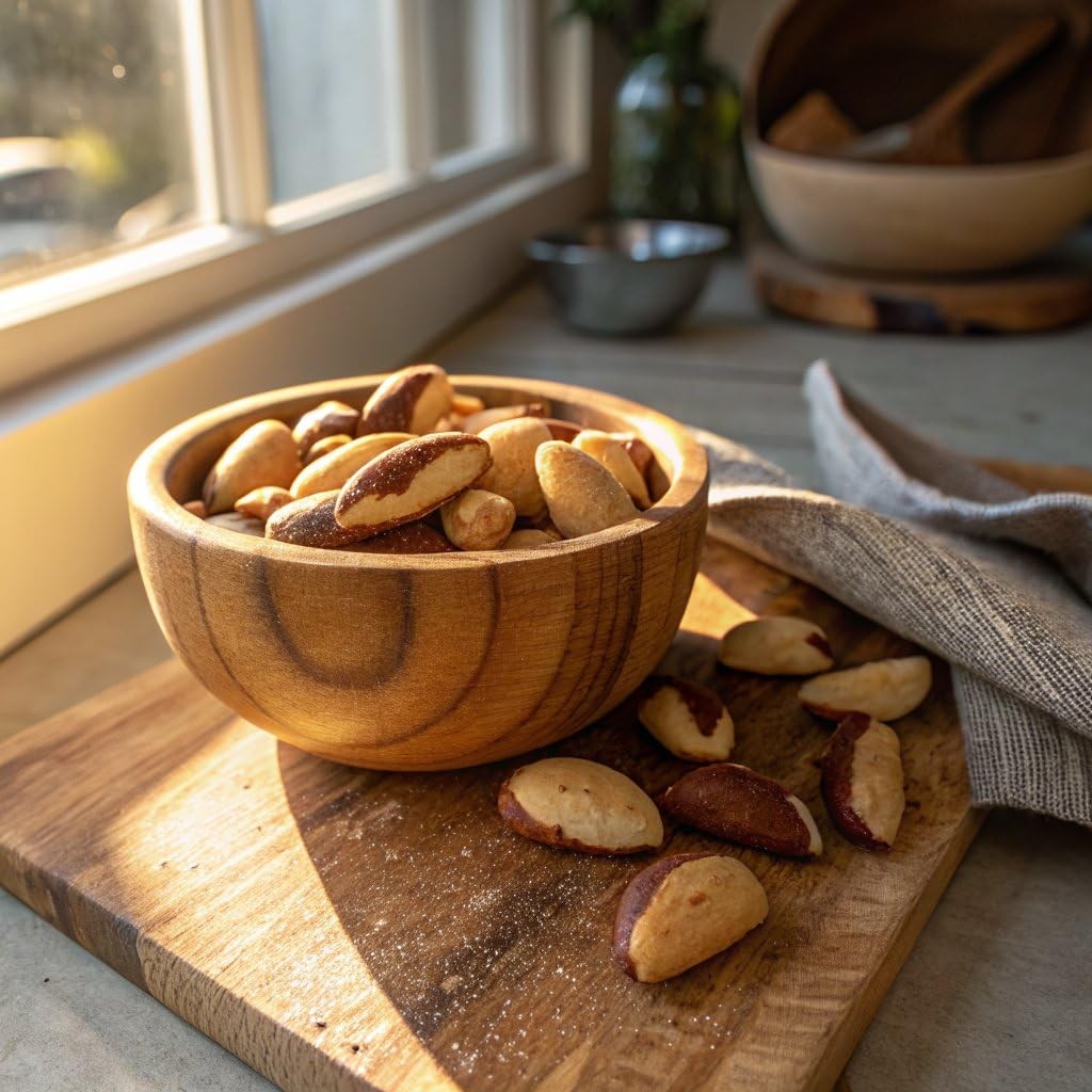 Organic Raw Brazil Nuts Whole No Shell Non-gmo Vegan Gluten-free Kosher 6.5 oz