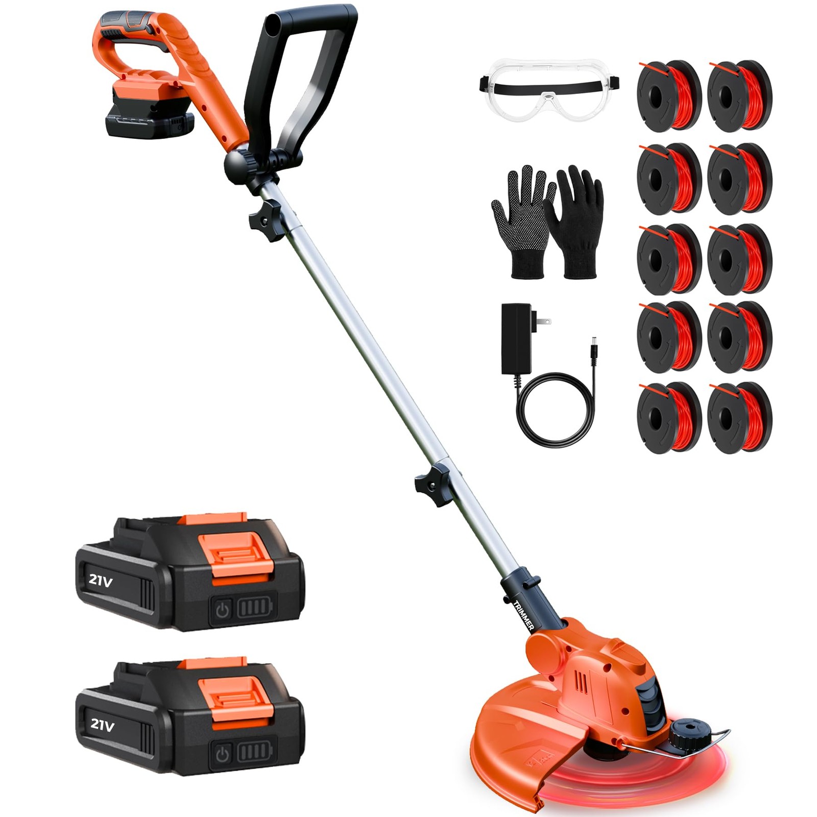 GARDBUD Cordless Weed Wacker String Trimmer