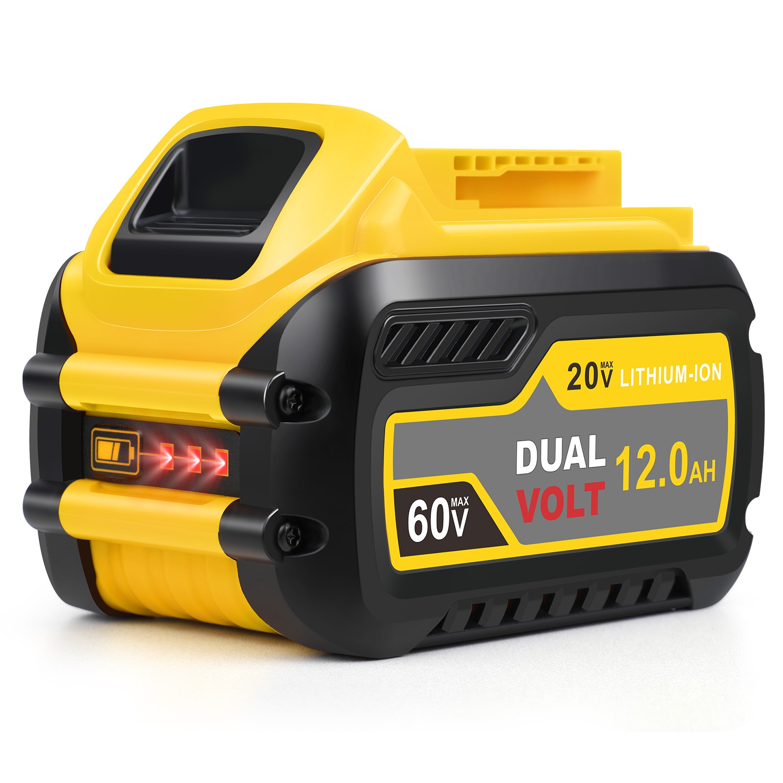 12Ah Battery For DeWalt FLEXVOLT 20V 60V Max DCB206 DCB204 DCB609 DCB606 DCB612