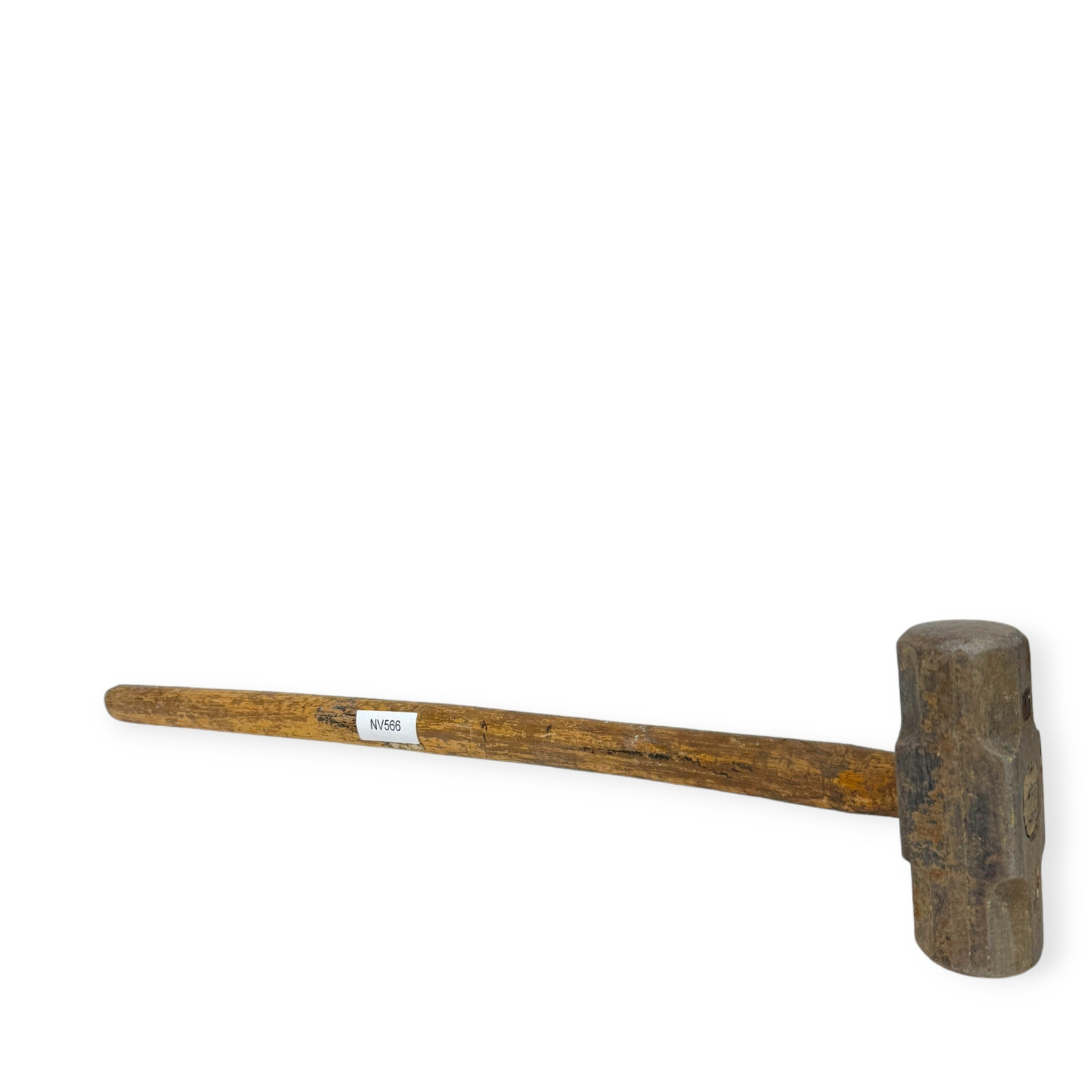 35 in Engineering Double Faced Hammer, Steel 7 in Head, Wood Handle