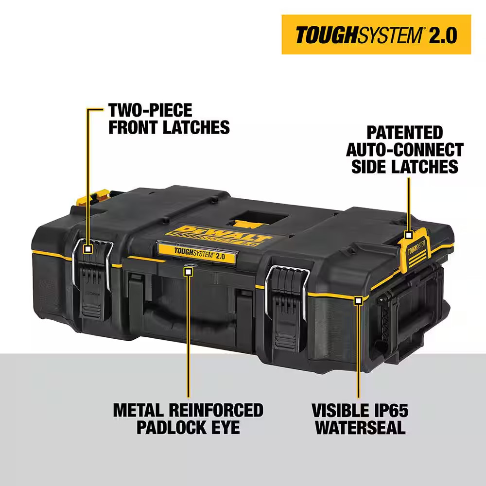 TOUGHSYSTEM 2.0 22 In. Small Tool Box, 22 In. Large Tool Box, 24 In. Mobile Tool
