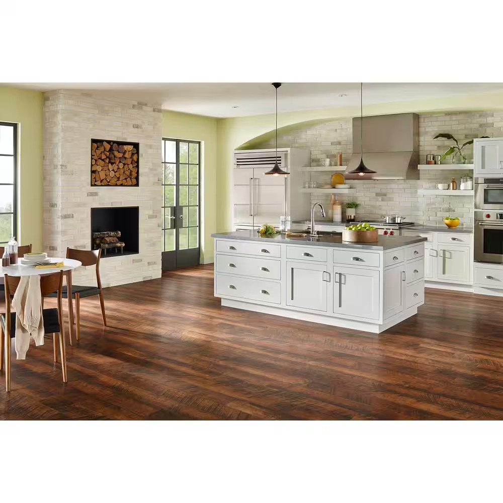 Outlast+ Antique Cherry 12 Mm T X 6.1 In. W Waterproof Laminate Wood Flooring (1