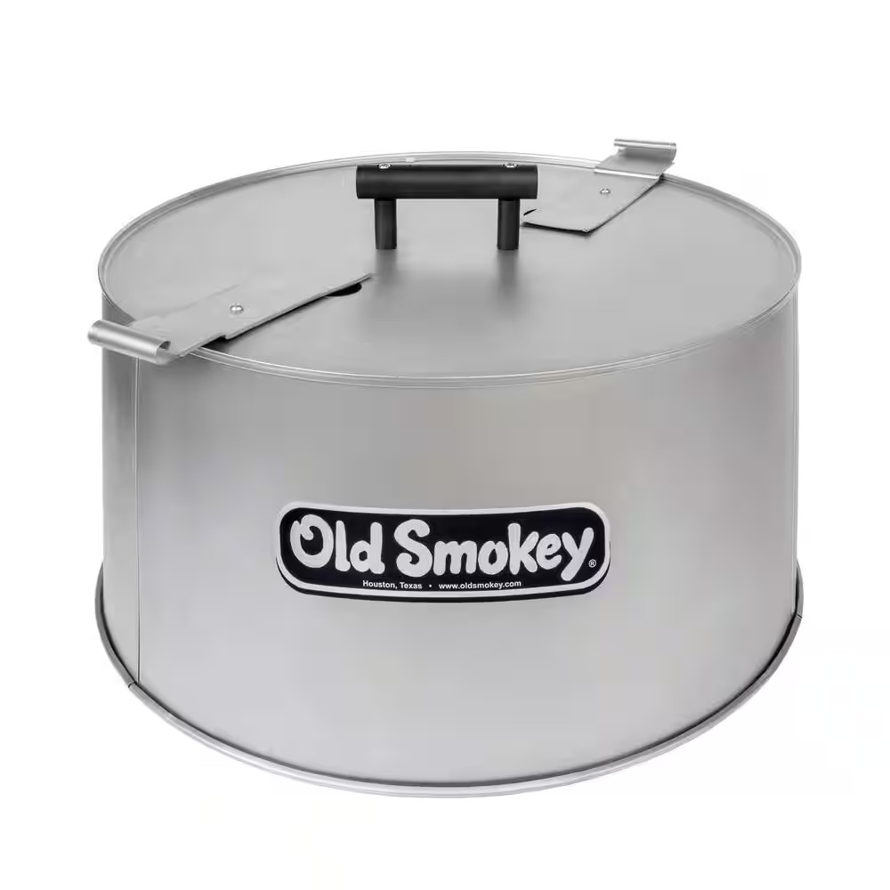 22 In. Charcoal Grill in Silver