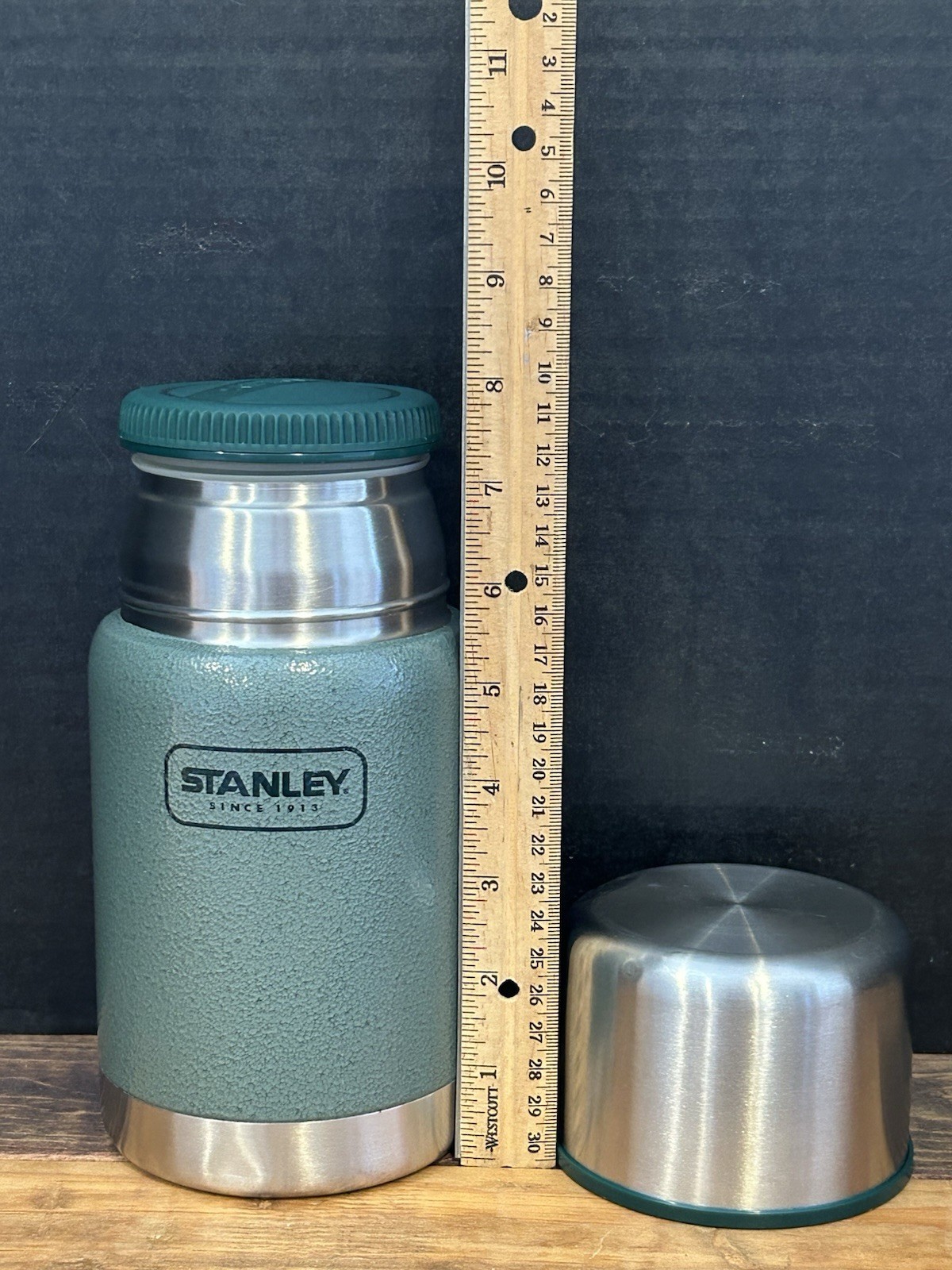 Stanley 24oz Vacuum Insulated Food Jar -15 Hrs Hot/Cold – Hammertone Green