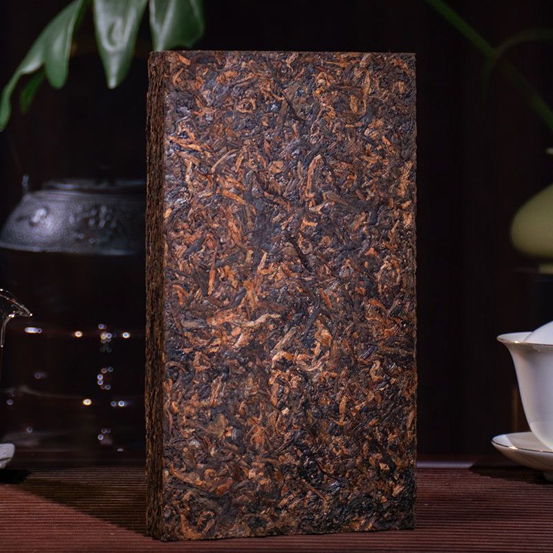 1000g Authentic 1980s Old Ban Zhang Pu’er Tea Mellow Aroma Ripe Tea Brick