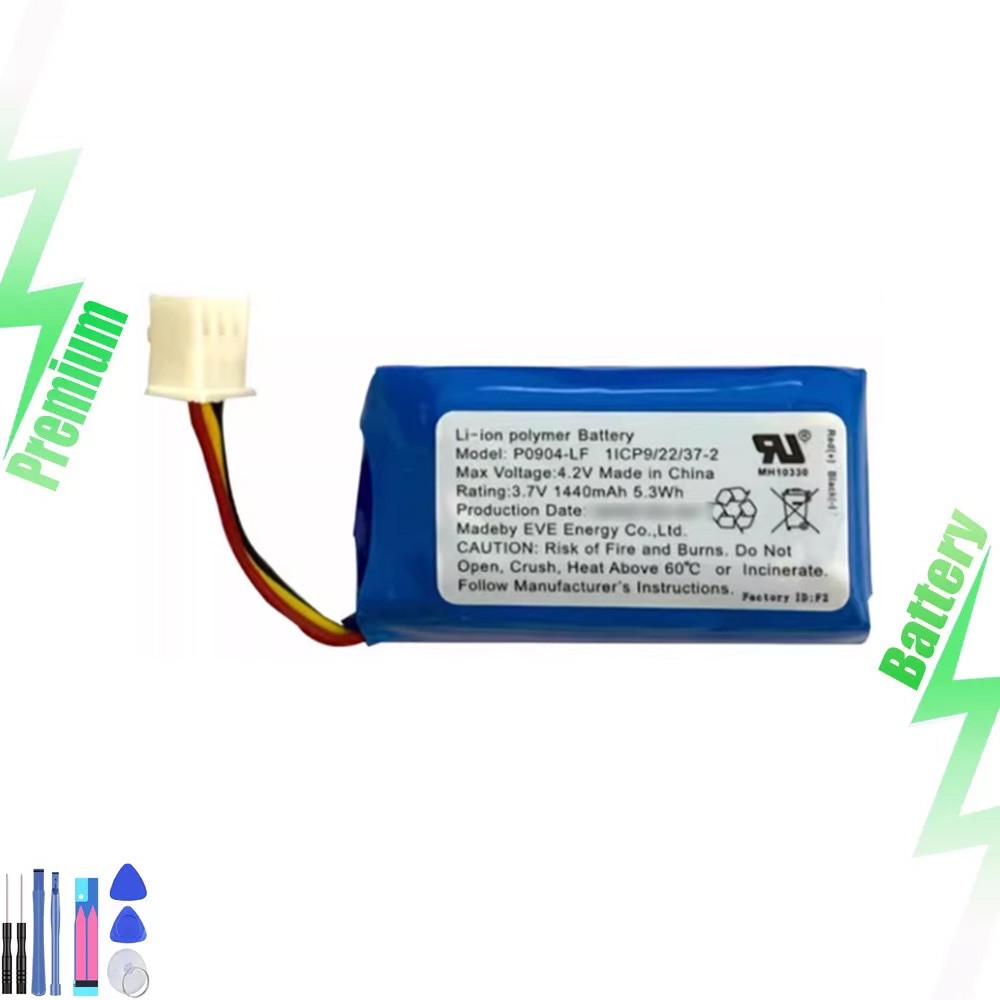 3.7V 1440MAH Rechargeable Battery for P0904-LF High Quality Fast Delivery 1 PCS
