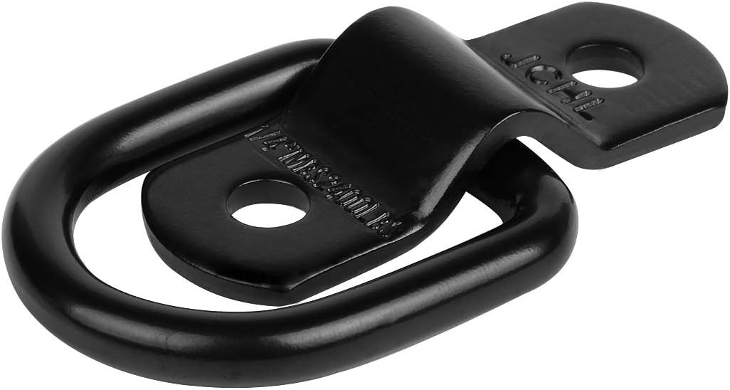 Versatile 4-Pack D Ring Tie Down Anchors – 2400 lbs Capacity for All Vehicles