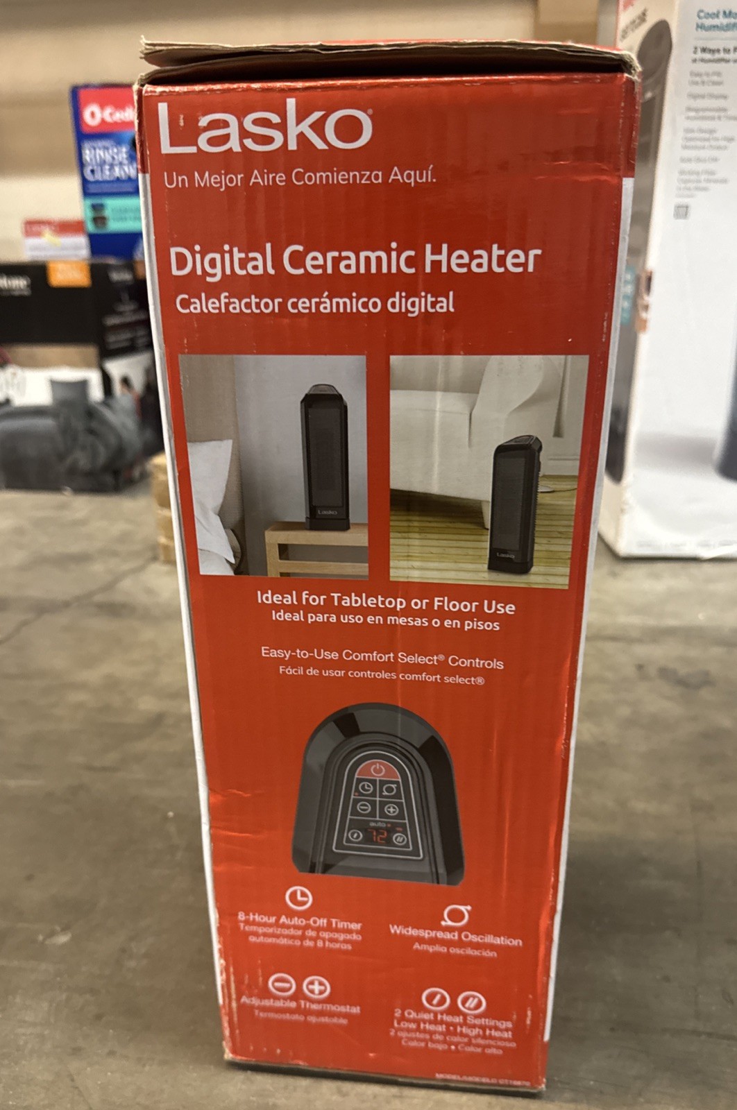 Lasko Digital Ceramic Tower Heater with Remote Control CT16670