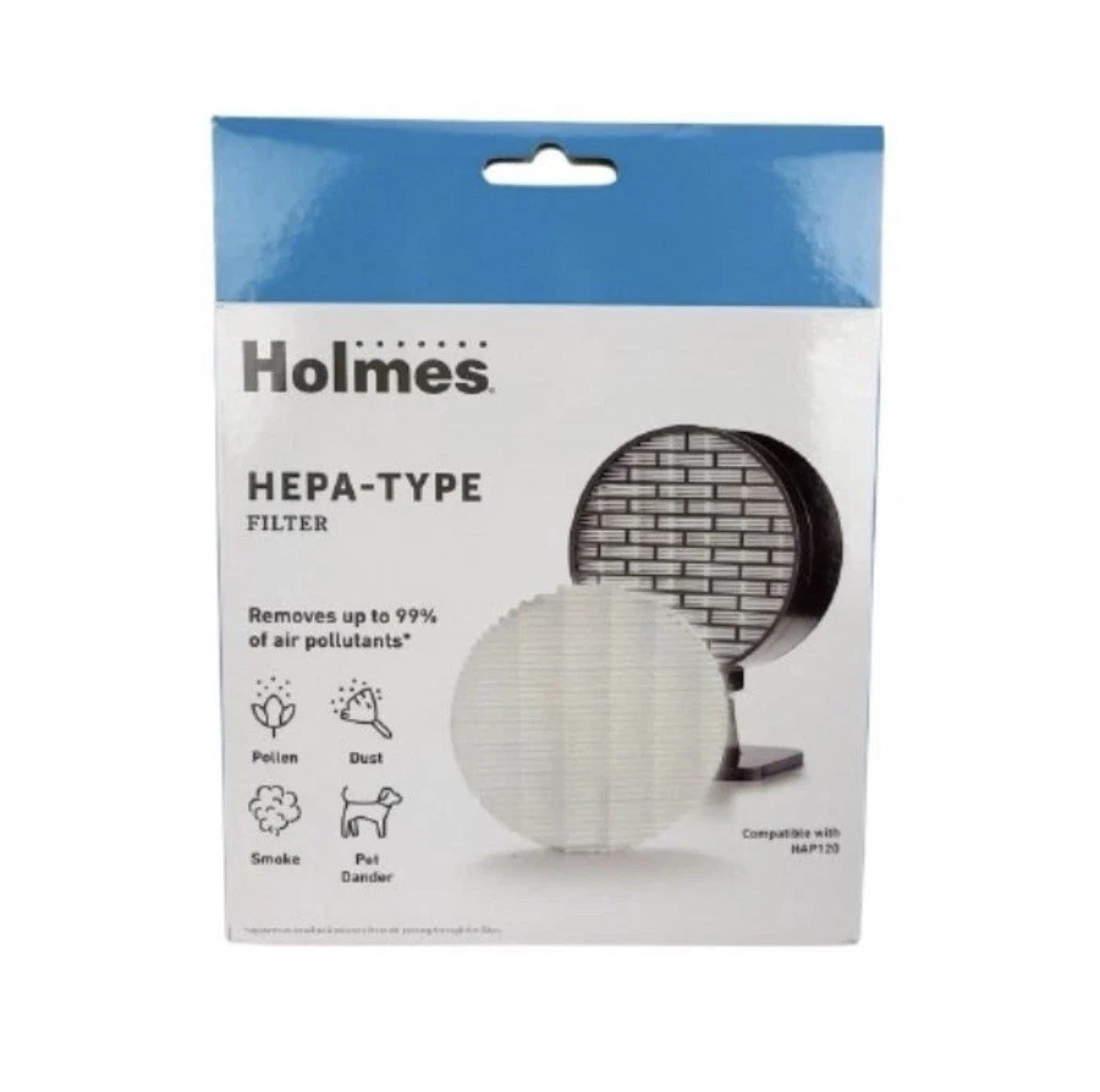 (2 X 2) 4 GENUINE HOLMES HEPA TYPE P FILTERS Purifier Replacement Lot For HAP120