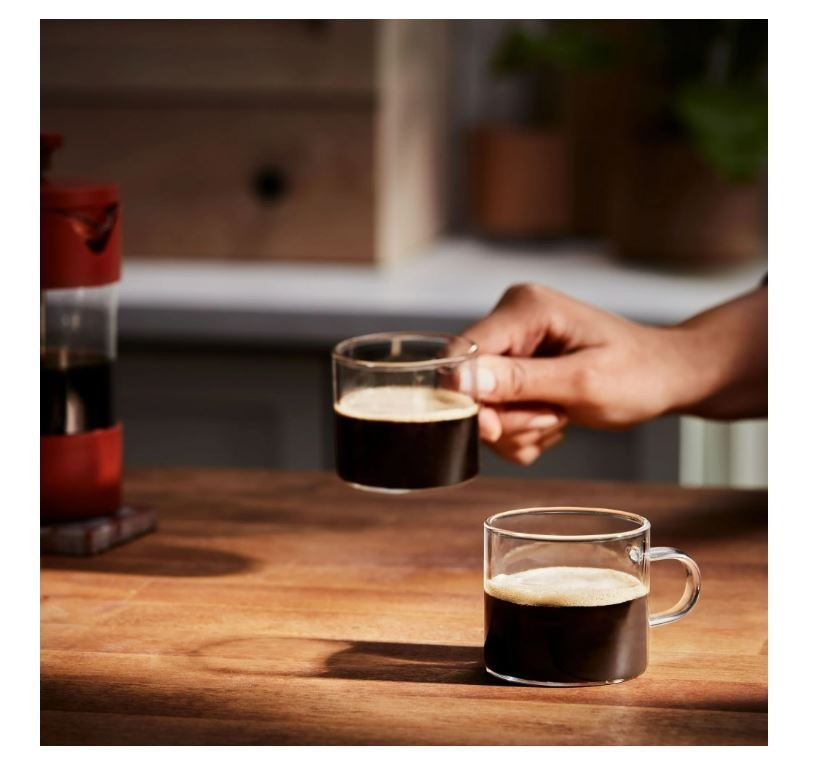 Folgers Simply Smooth Decaf Ground Coffee, 23 oz Canister.