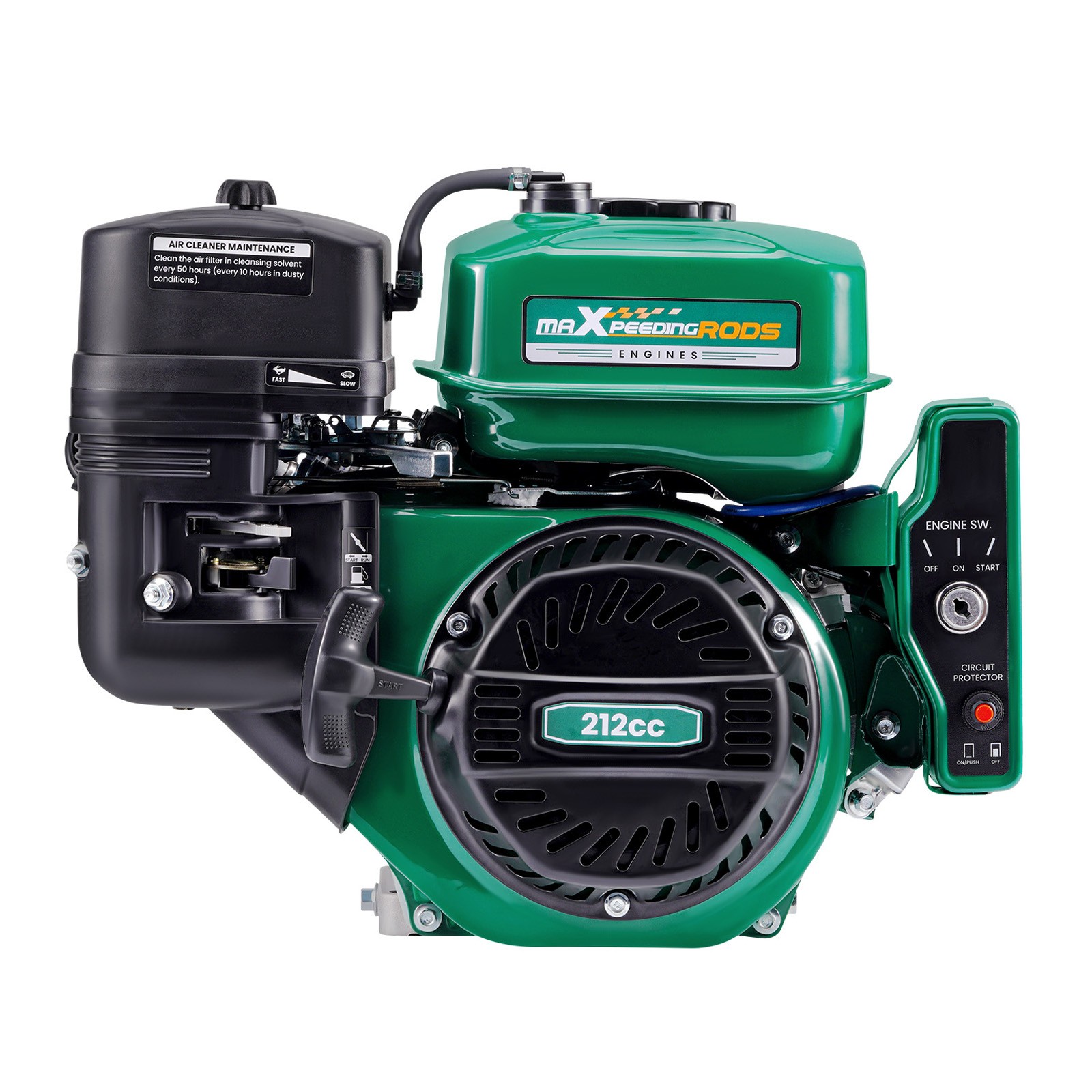 Electric Start Engine Motor Gas 212cc 4-Stroke 7HP Fit for Lawn Mower