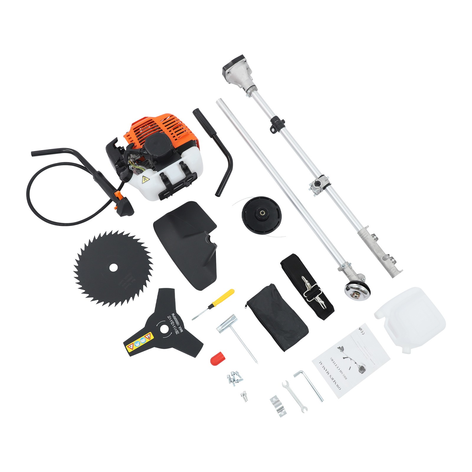 Gas Weed Trimmer Gas Brush Cutter Multifunction Garden Trimmer and Brush Cutter