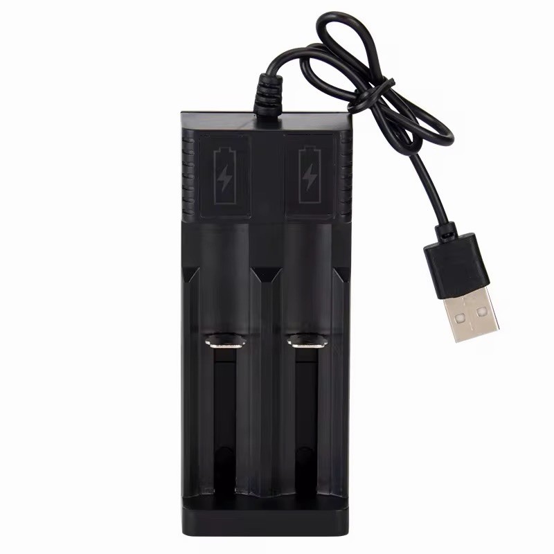18650 Dual Slot Lithium Battery Charger 3.7V / 4.2V Li-ion