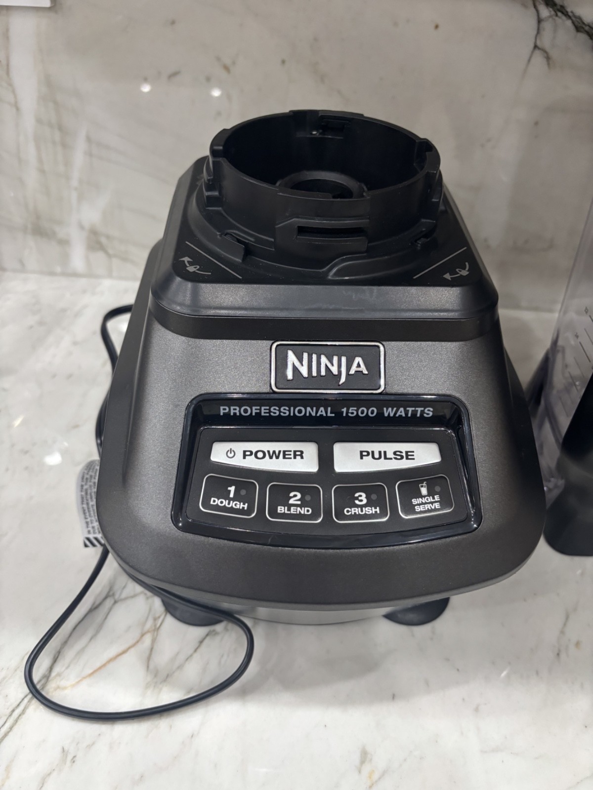 Used1500W Mega Kitchen System Blender & Food Processor with 2 Cups, Black BL770