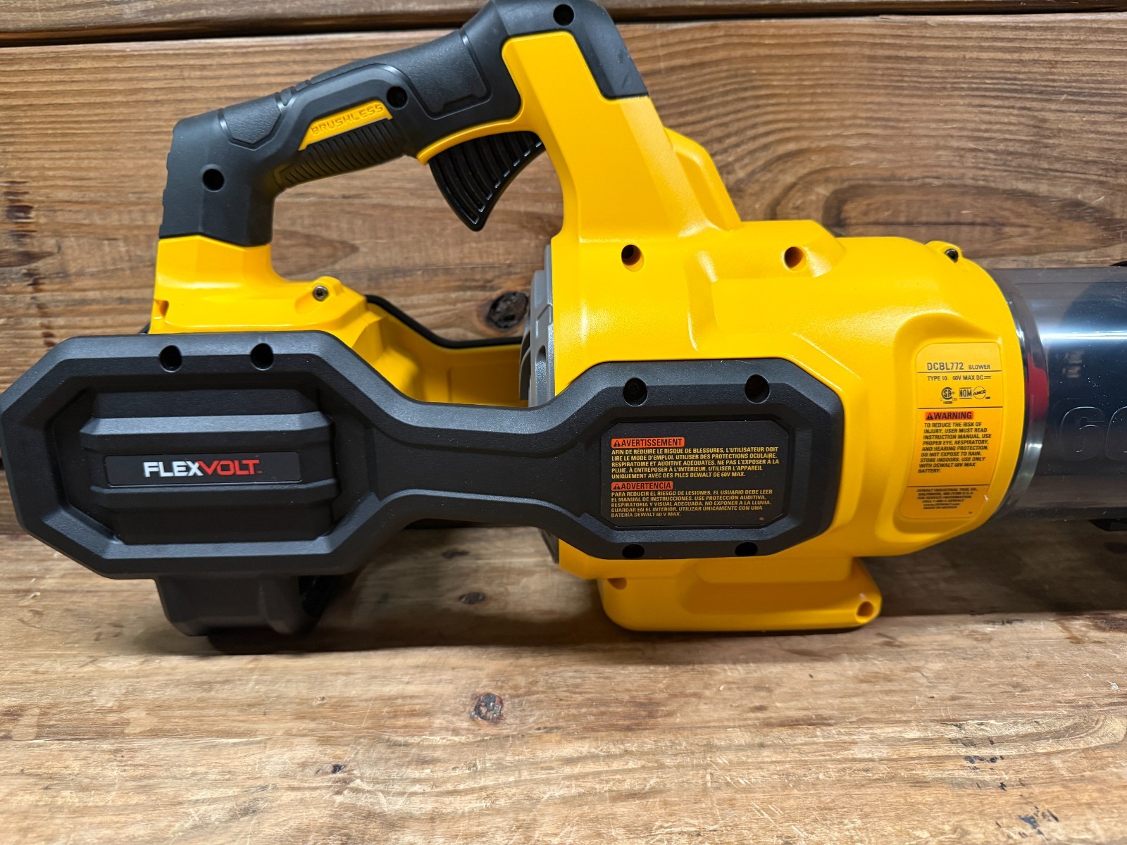 Dewalt 60V FLEXVOLT Leaf Blower Brushless AXIAL Blower 60 Volt DCBL772B (Qty)