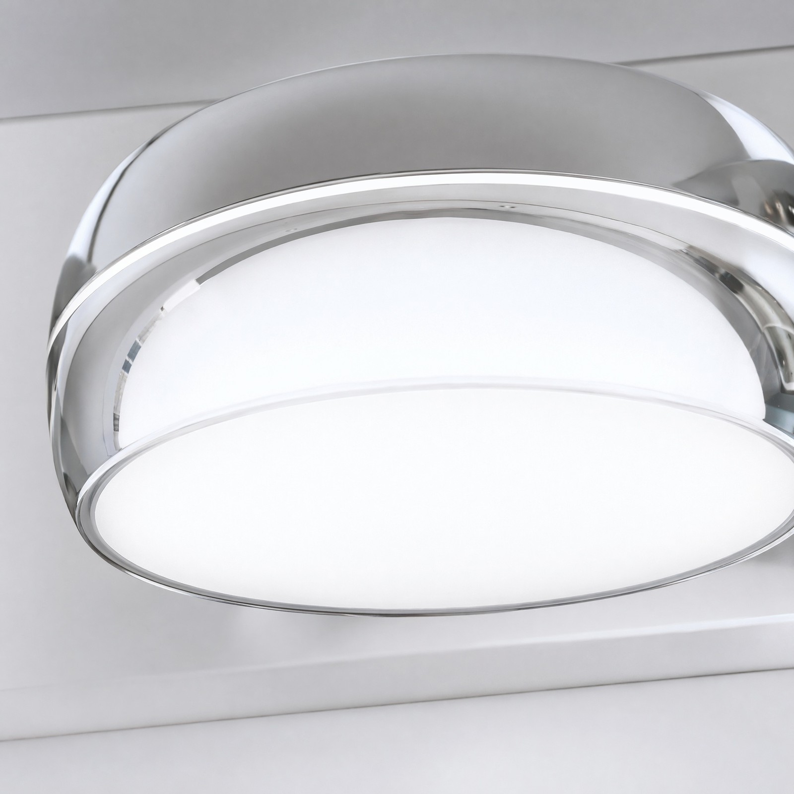 35 in Bathroom Modern Chrome LED Vanity 5 Light Over Mirror Wall Sconce Fixture