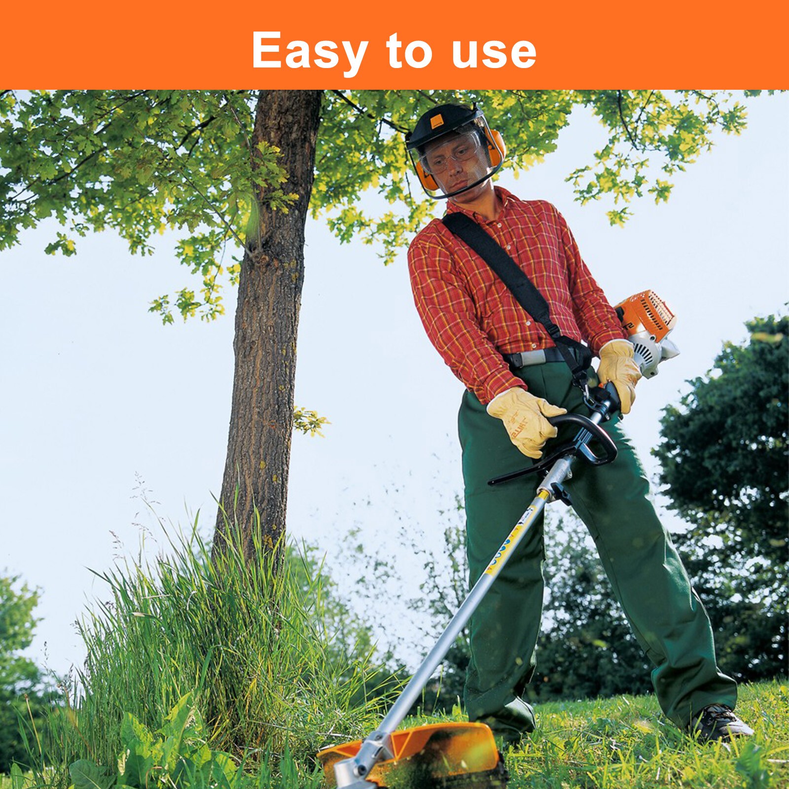 Universal Adjustable Trimmer Shoulder Strap Harness for Weed Eater Grass Edger