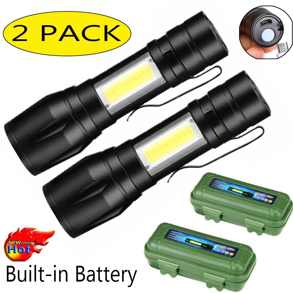 Most Powerful 99000000LM LED Military Torch USB Rechargeable Tactical Flashlight