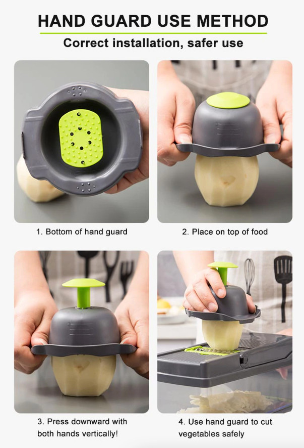 14-In-1 Vegetable Fruit Chopper Cutter Food Onion Veggie Dicer Slicer Kitchen