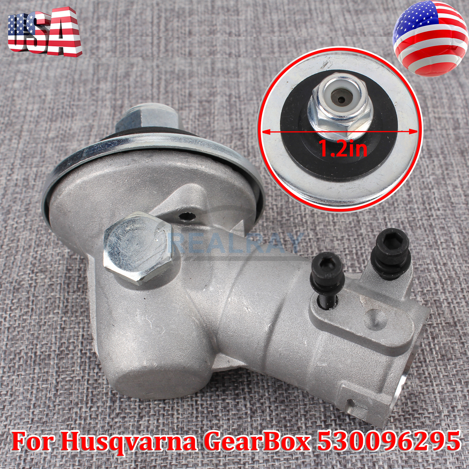 Husqvarna NEW OEM # 530096295 Trimmer Gear Box Relpacement PART