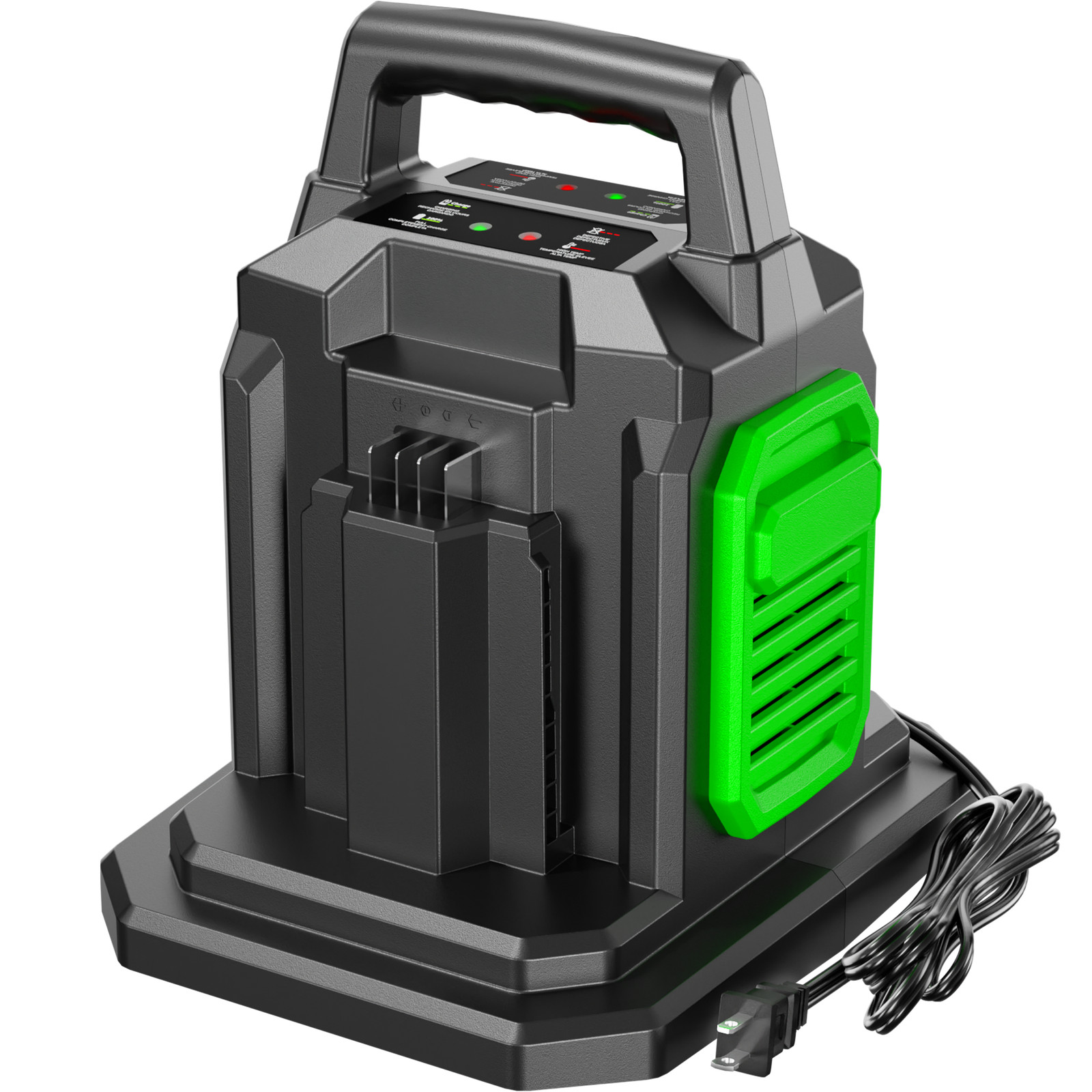 Fast CH2800D Dual Port Charger for EGO Power+ 56V Battery BA2800T BA4200T BA1400