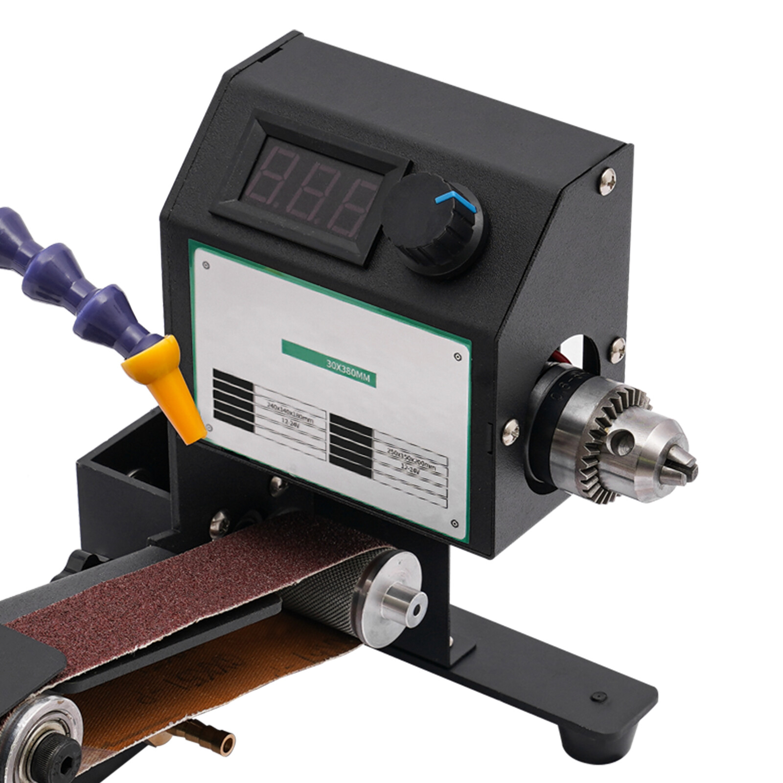 DIY Mini Electric Belt Grinder Machine Grinding Polishing Abrasive Belts Sander