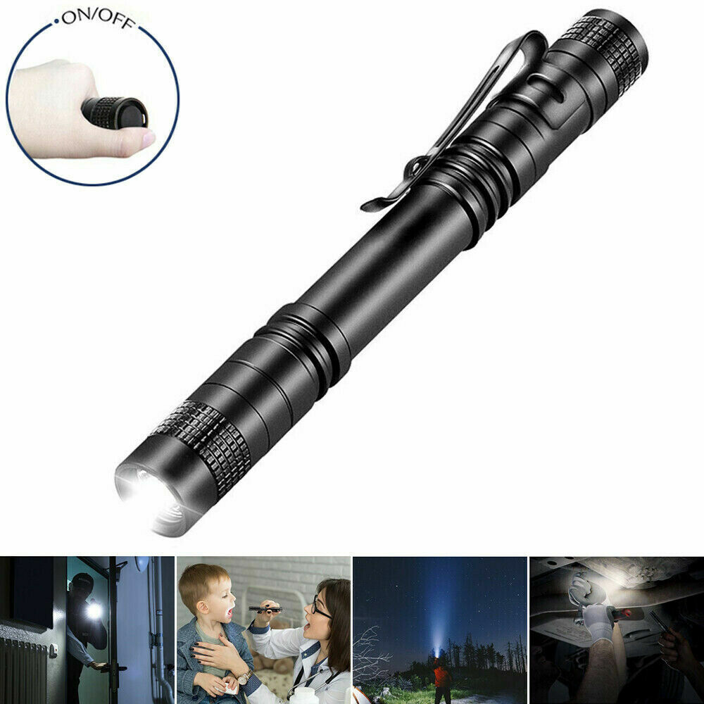 3500000LM Tactical Flashlight Small LED Torch Light Mini Super Bright Penlight