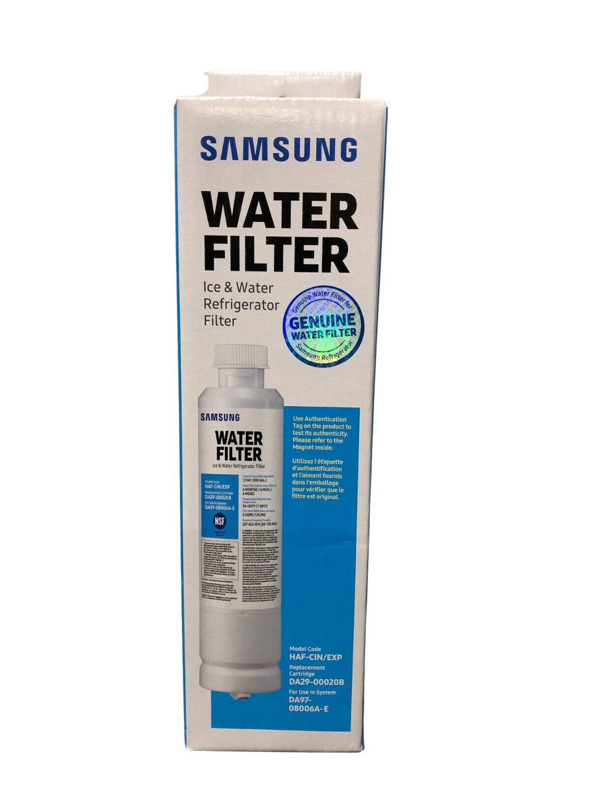 Samsung DA2900020B2P Filter