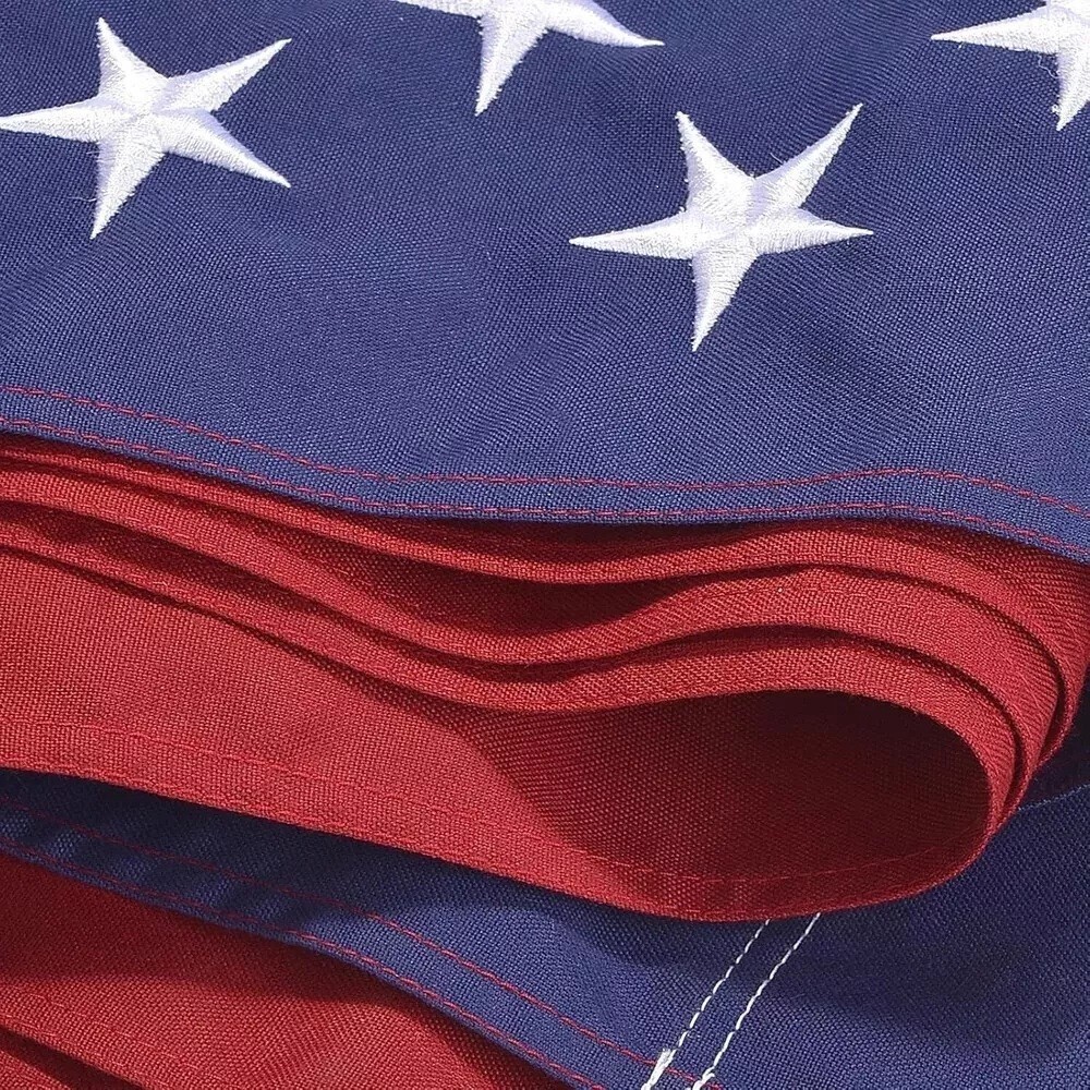 American Flag 4 x 6 ft Made for High Wind Heavy Duty US Flags for Outside